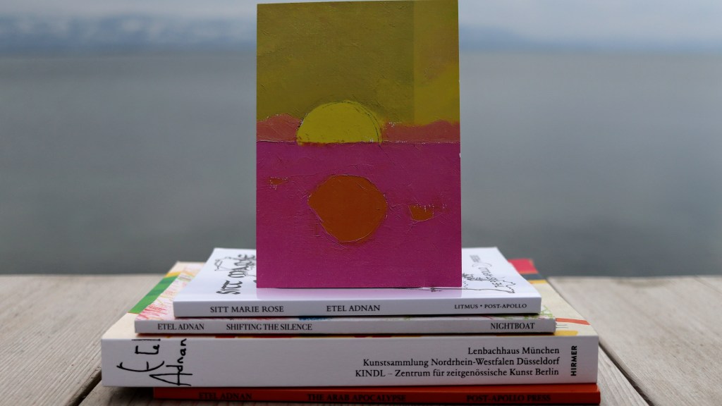 Etel Adnan: Writing Is Another Form of&nbsp;Drawing